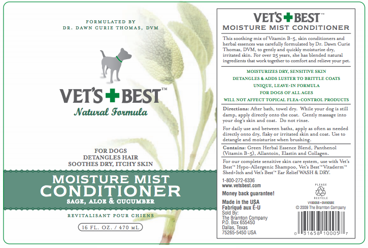 Vet's Best Moisture Mist Conditioner 8oz