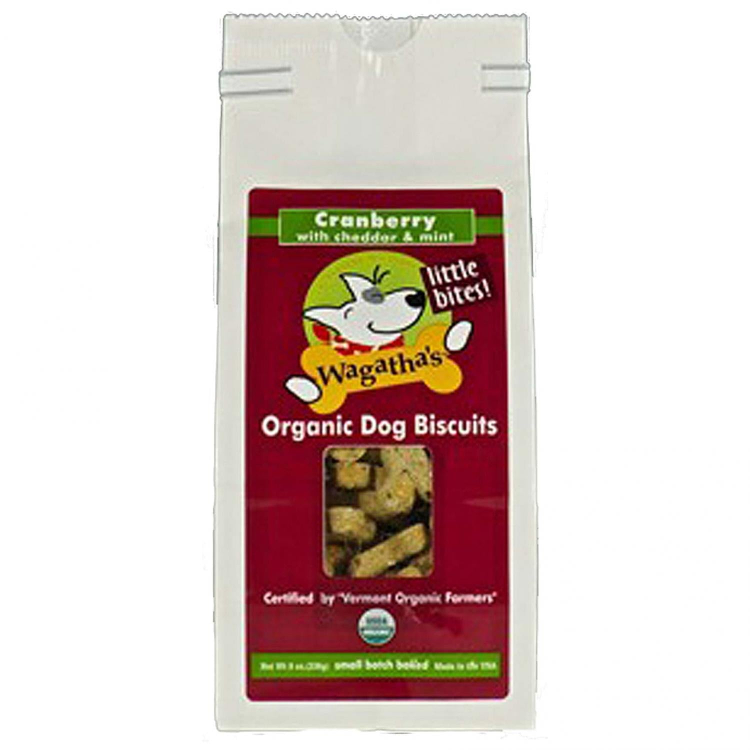 "Wagatha's Organic Little Bites - Cranberry, Cheddar and Mint"
