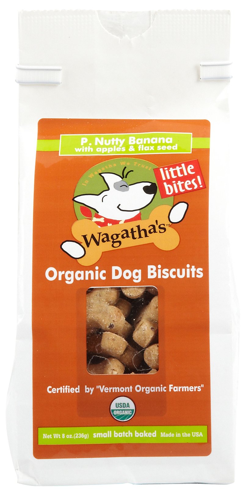 Wagatha's Organic Little Bites - P. Nutty Banana