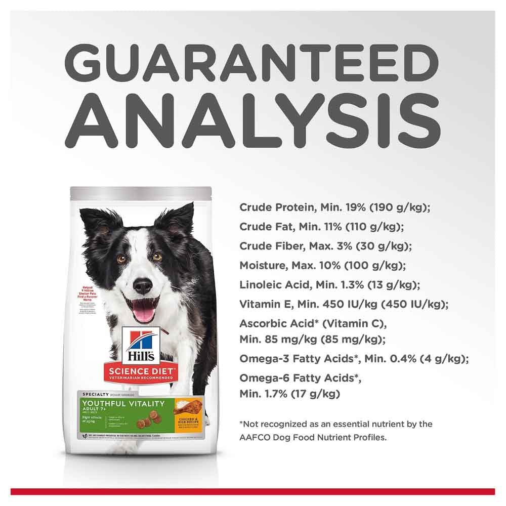 Science Diet Senior Vitality Adult 7+ Dry Dog Food