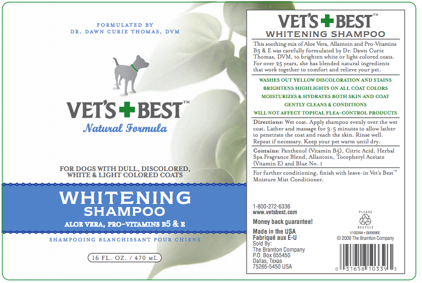 Vet's Best Whitening Shampoo (Spa Range)