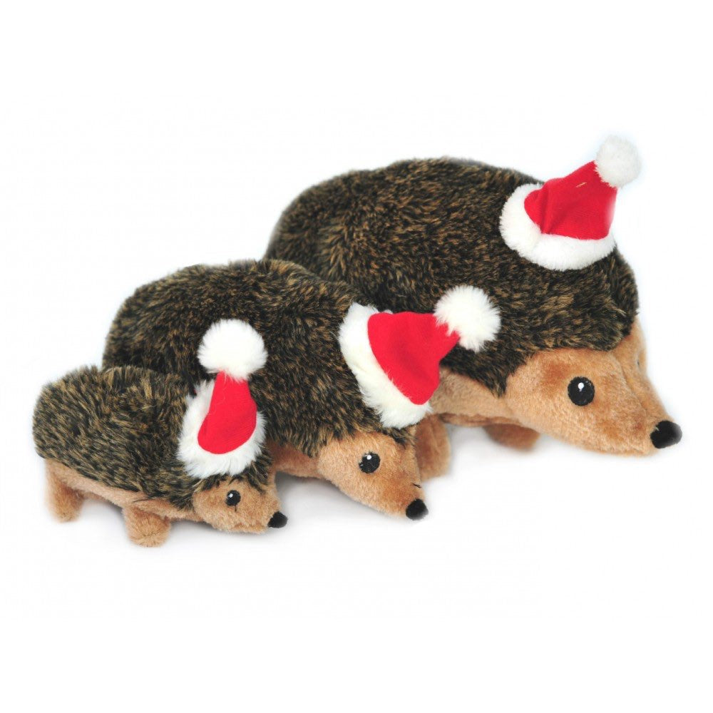 ZippyPaws Holiday Hedgehog Dog Toy